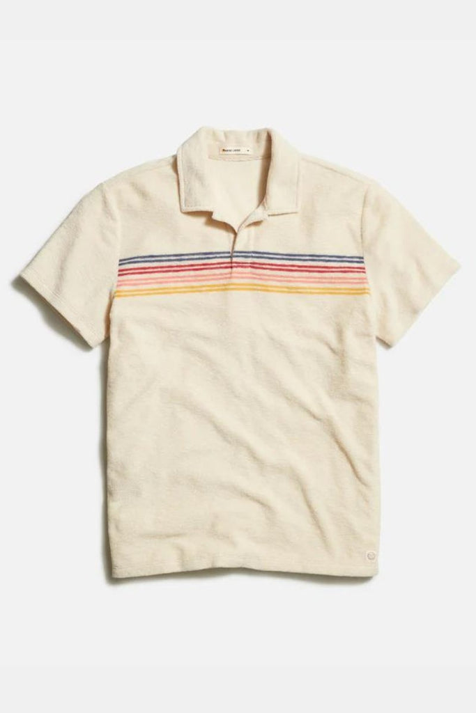 Marine Layer Terry Out Polo - Archery Close Men's