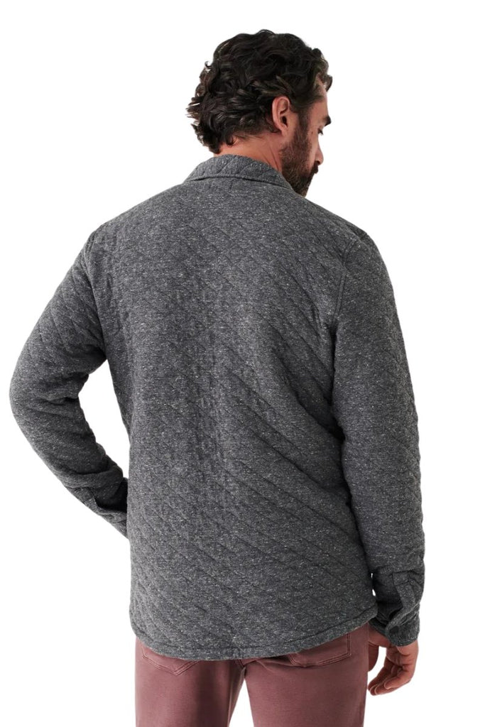 Faherty Brand Epic Quilted Fleece CPO - Archery Close Men's