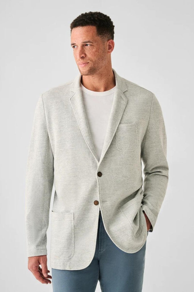 Faherty Brand Men's Epic Quilted Fleece CPO