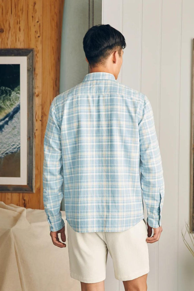 Faherty Brand The Surf Flannel - Archery Close Men's