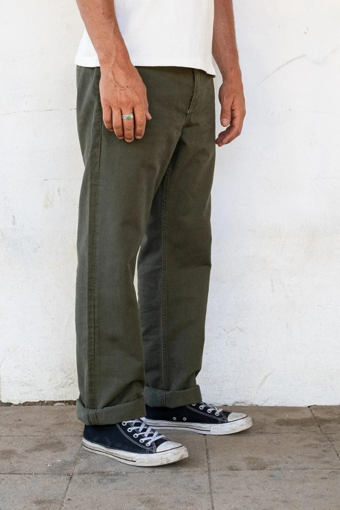Freenote Cloth Deck Pant - Archery Close Men's