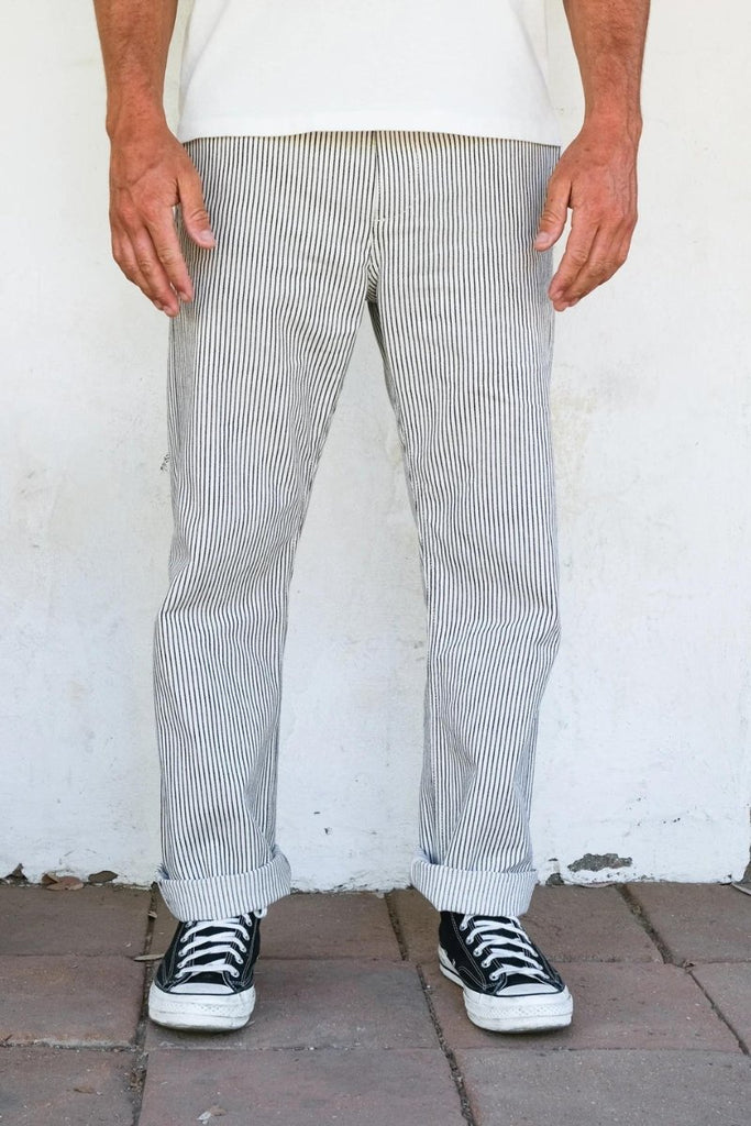 Freenote Cloth Deck Pant - Stripe - Archery Close Men's