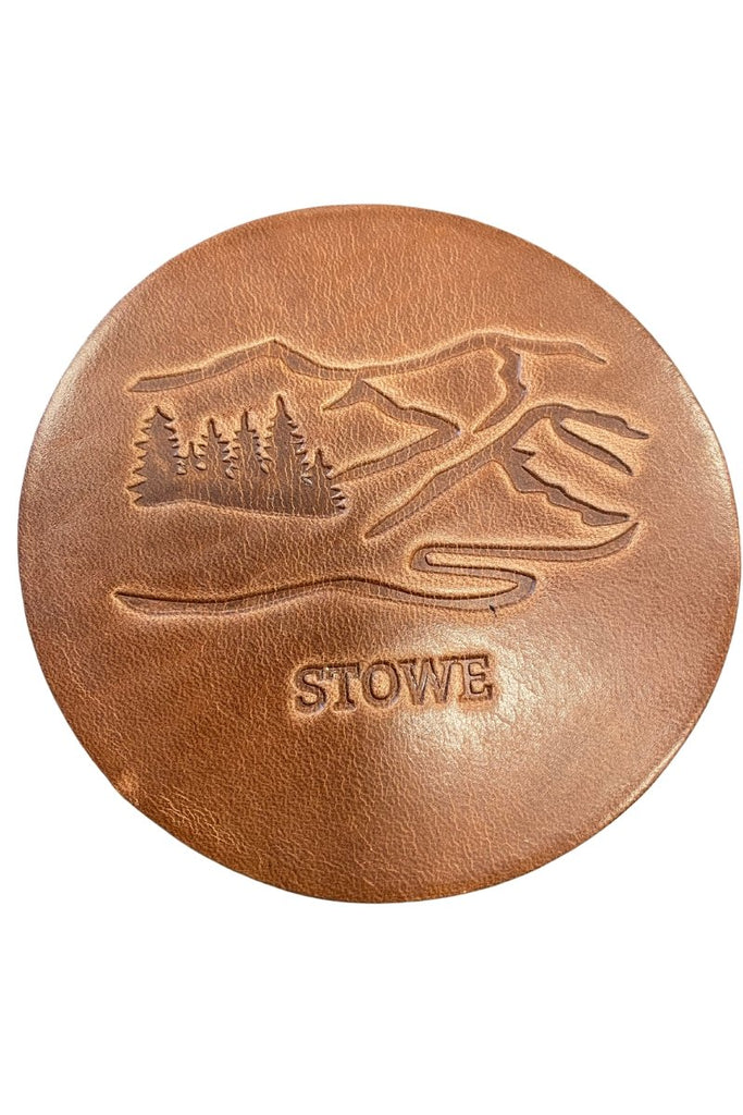 Whiskey Leatherworks Stowe Leather Coasters - Archery Close Men's